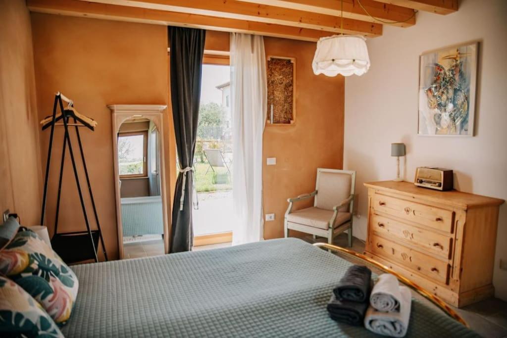 Country Apartment, Near Bardolino And Lazise Calmasino Exterior foto